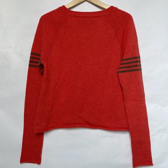 Patagonia Red Crew Neck Sweater - Picture 2 of 14
